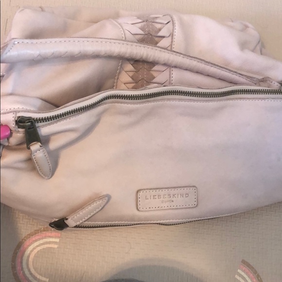 Liebeskind pink leather handbag - Picture 6 of 11